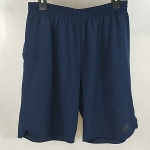 ADIDAS Blue Men's Athletic Shorts XL